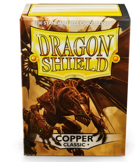 Dragon Shield 100 Classic Copper Kupfer Standart Size