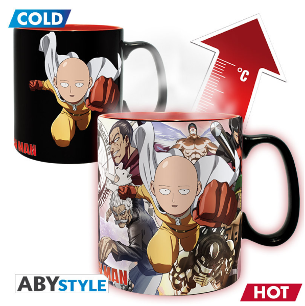 One Punch Man - Mug Heat Change - 460 ml