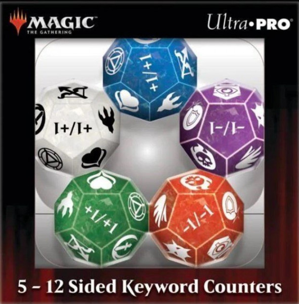 [Zubehör] Ultra Pro UP - 12 Sided Keyword Counters for Magic: The Gathering