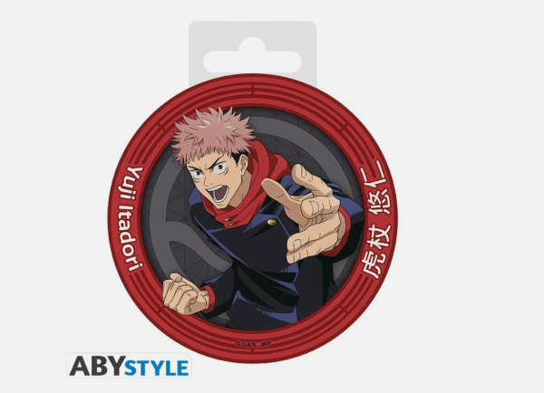 (Keramik-Getränkeuntersetzer) JUJUTSU KAISEN - "Yuji Itadori"