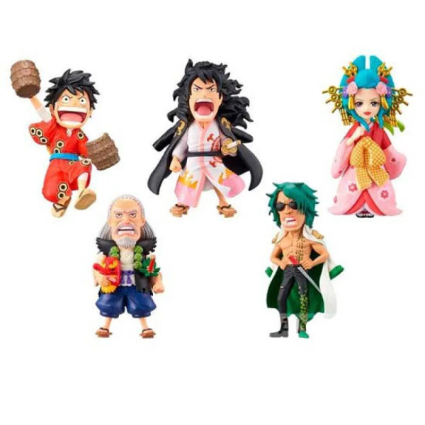 [FIGUREN] One Piece World Collectable Wanokuni Kanketsuhen assorted figure WCF 7cm