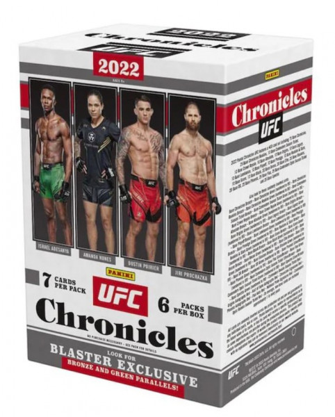 2022 Panini Chronicles UFC 6-Pack Blaster