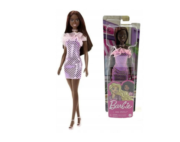 Barbie Puppe mit Glitzerkleid