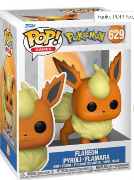 Funko Pop! Flamara 629 Pokemon