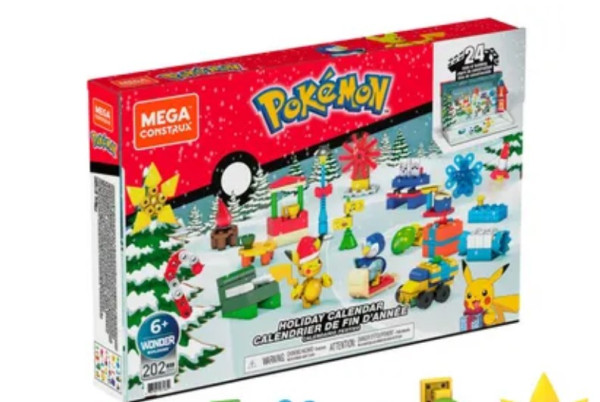 Pokemon - Mega Adventskalender - 202 Teile - Ab 6 Jahren