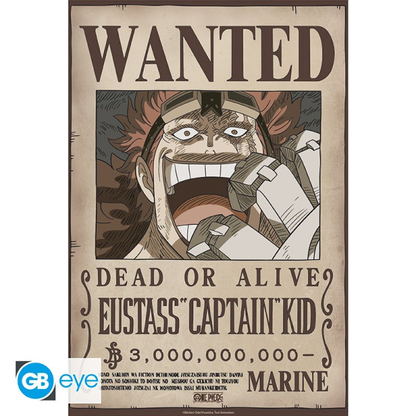 [POSTER] One Piece - Poster Chibi 52x38 - Wanted Kid Wano
