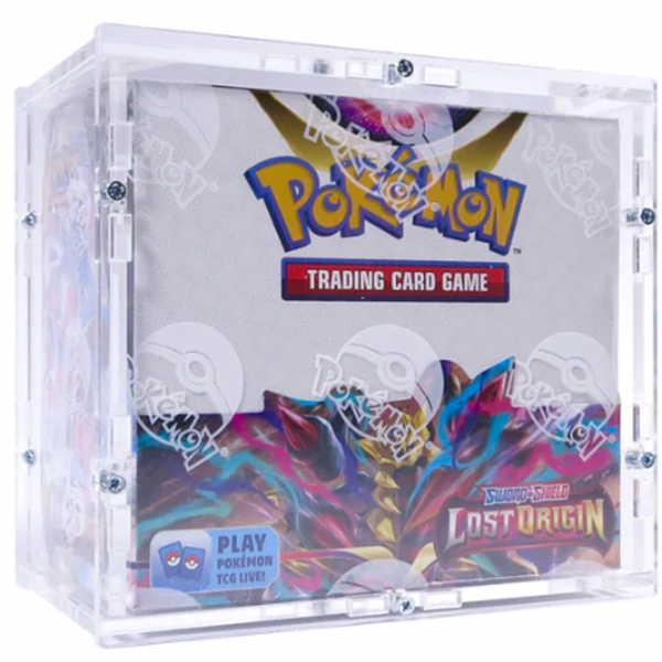Acryl Case für Pokemon 36er Display (Booster Box) modern & Vintage