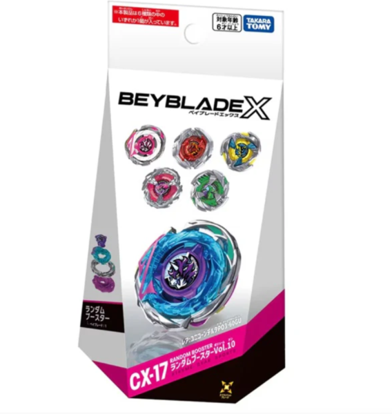 BEYBLADE X – Takara Tomy - CX-17 Random Booster Vol.10