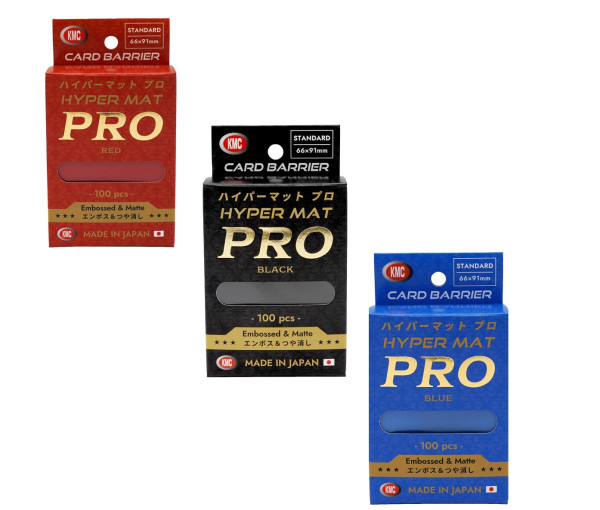 [Zubehör] KMC Hyper Mat Pro 100 Sleeves Embossed & Matte