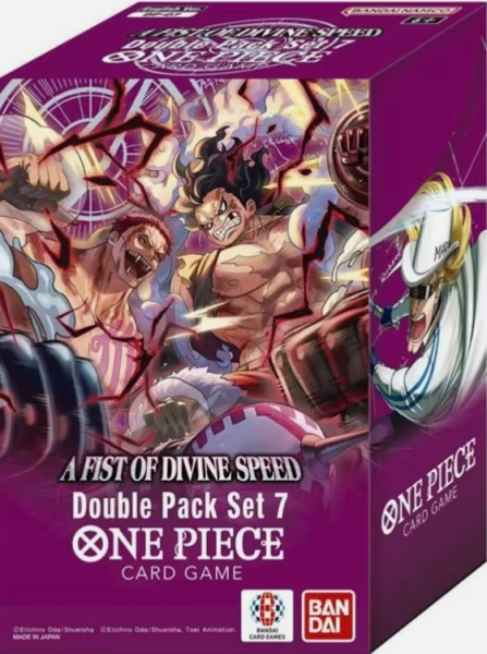 [ENG] One Piece - OP11 - A Fist of Divine Speed - Double Pack Set