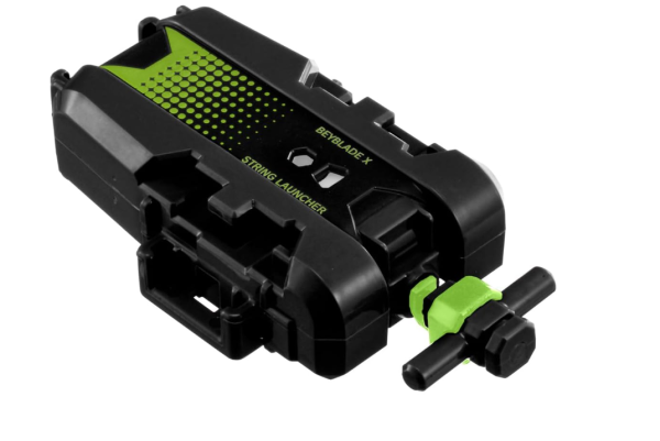 BEYBLADE X – BX-51 String Launcher, Black and Green Launcher