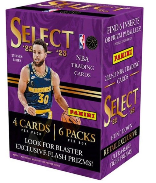 [ENG] 2022/23 Panini Select Basketball 6 Pack Blaster