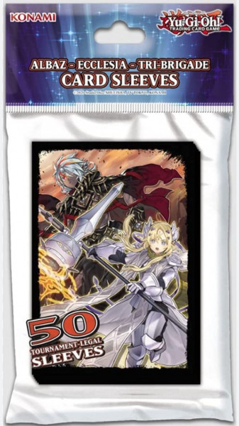 Yugioh! Konami Albaz Ecclesia Tri-Brigade Sleeves