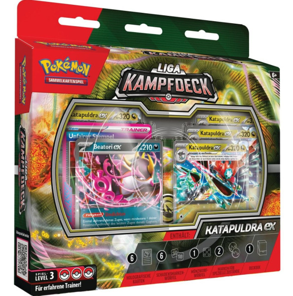[DEU] Pokemon - Liga-Kampfdeck Katapuldra ex 2025