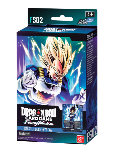 [ENG] Dragonball Super Starter Deck FS02 Vegeta