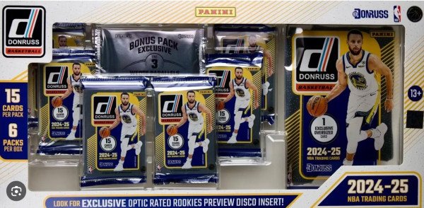 [ENG] 2024/25 Panini Donruss Basketball Bundle Box