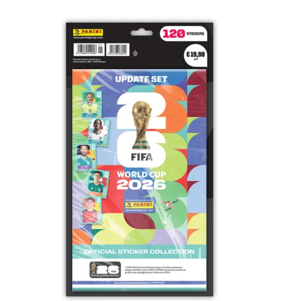 [Sport] Panini WM 2026 Fifa World Cup Update Sticker Collection