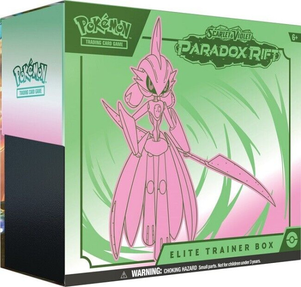 [DEU] Pokemon - Karmesin & Purpur - Paradox Rift - Top Trainer Box - Eisenkrieger