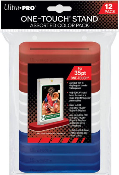 Ultra Pro - One-Touch Stand - 35pt Assorted Color - 12-pack