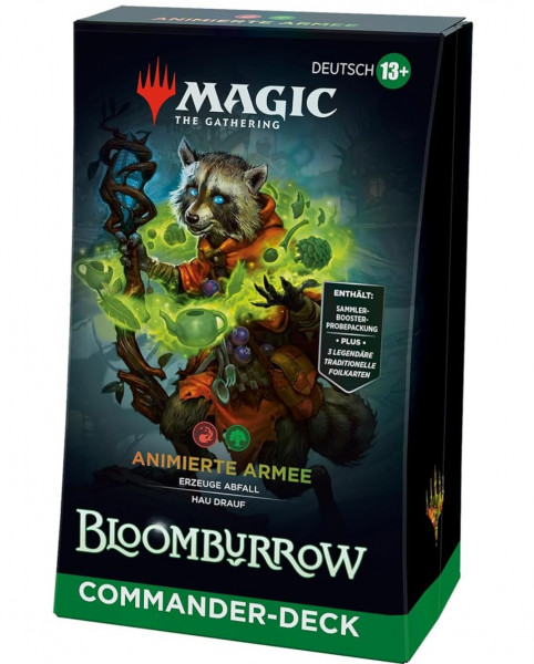 Magic: The Gathering Bloomburrow-Commander-Deck – Animierte Armee