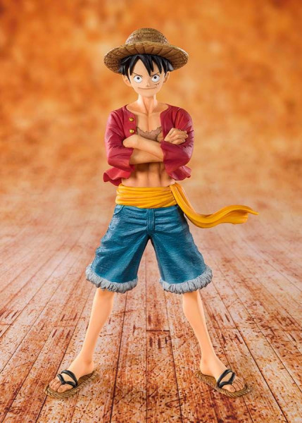 [FIGUREN One Piece - Zero Straw Hat Luffy - 14cm
