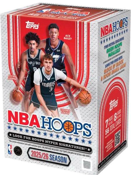 [ENG] Topps 2026 NBA Hoops Value Box