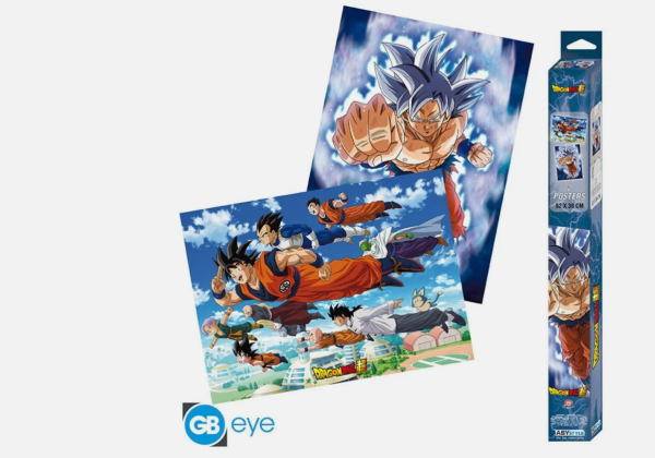 [POSTER] DRAGON BALL SUPER - Set 2 Posters Chibi 52x38 - Goku & friends