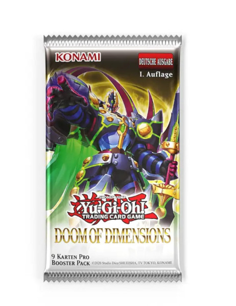 [DEU] Yu-Gi-Oh! - Doom of Dimensions - Booster Pack