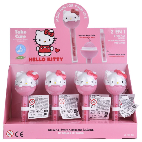 Hello Kitty Lippenbalsam + Lippengloss