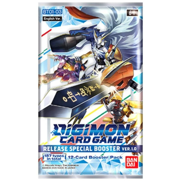 Digimon Trading Card Game BT1.0 Booster - Englisch