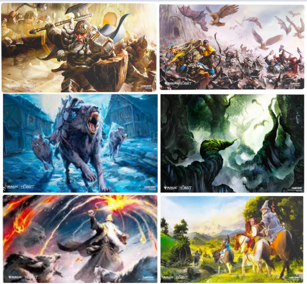 [Zubehör] Gamegenic Magic The Gathering The Hobbit Playmat (Motivauswahl)