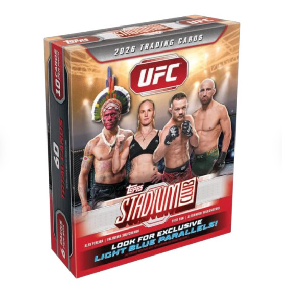 [ENG] Topps UFC Stadium Club 2026 Mega Box