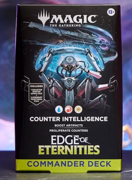 [ENG] Magic: The Gathering Edge of Eternitites Commander Deck "Counter Intelligence"