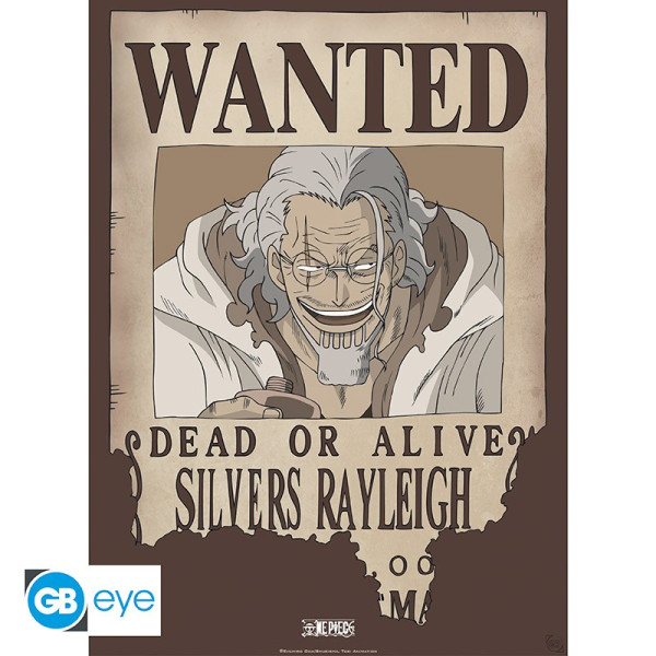 [POSTER] One Piece - Poster Chibi 52x38 - Wanted Rayleigh