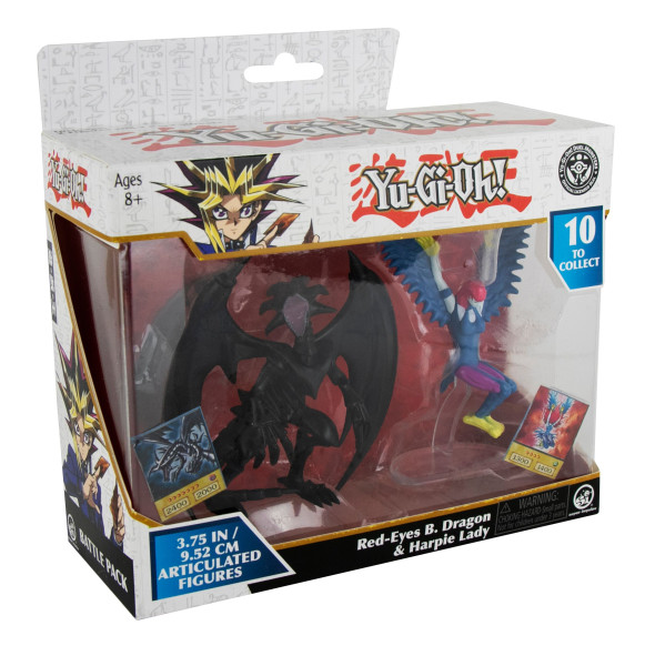 [FIGUREN] Yu-Gi-Oh! - Red-Eyes Black Dragon & Harpie Lady - 2 Pack