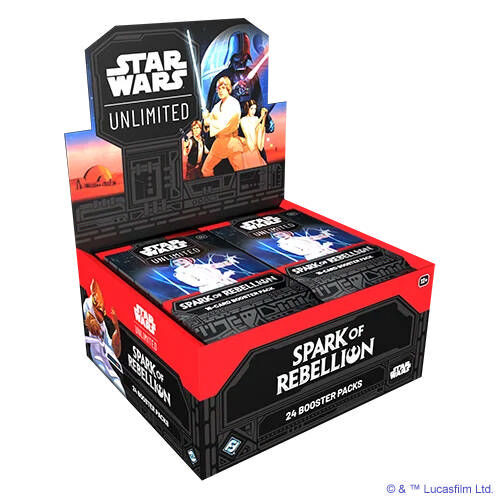 FFG - Star Wars: Unlimited - Spark of Rebellion Booster Display (24 Booster) - EN