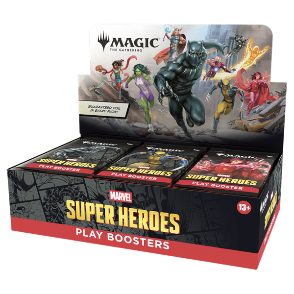 [ENG] Magic the Gathering Marvel Super Heroes Play Booster Display