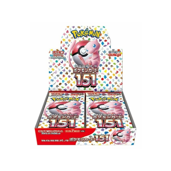 [JAP] Pokemon 151 Booster Display Japanese