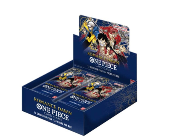 [ENG] One Piece OP01 Romance Dawn Blue Bottom Booster Box + Acryl (DIff.)