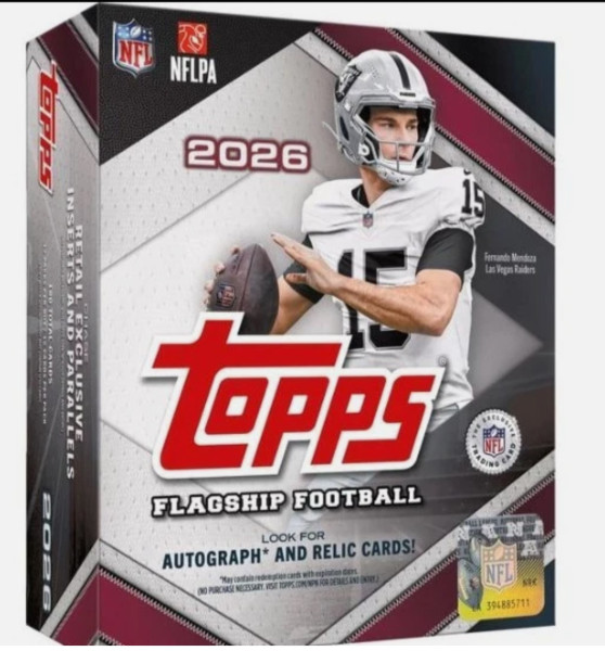 [ENG] Topps NFL Flagship Football Mega Box