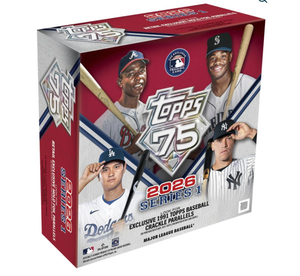 [ENG] Topps 2026 MLB Series 1 Baseball Mega Box