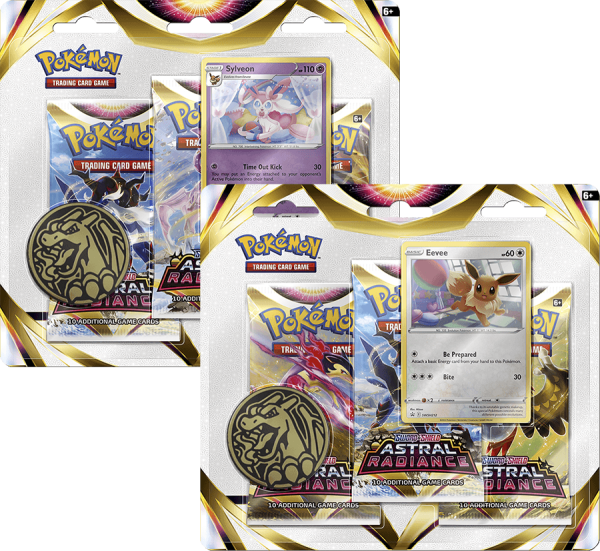 [ENG] Pokemon - Sword & Shield - Astral Radiance - 3-Pack Blister