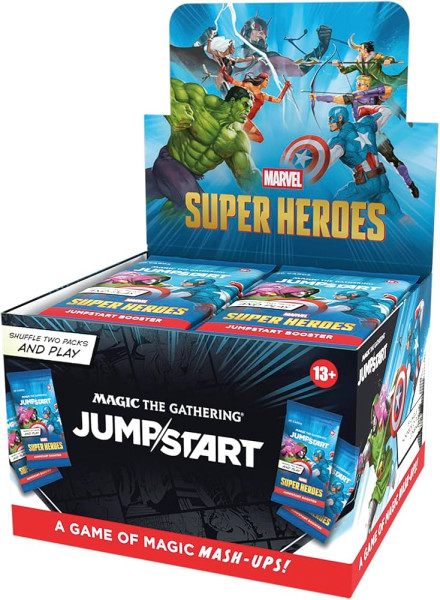 [ENG] Magic the Gathering Marvel Super Heroes Jumpstart Booster Display