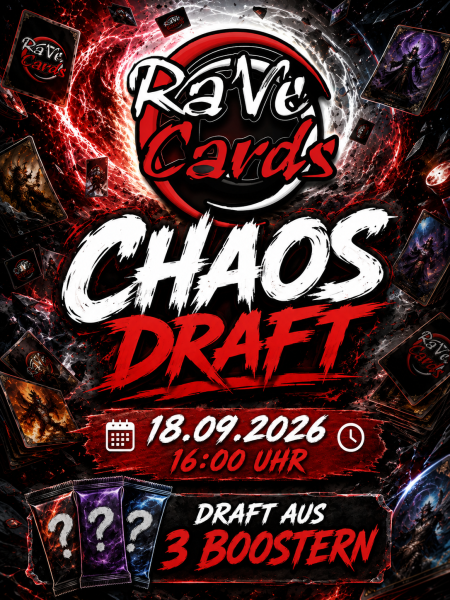 [Turnier] Magic the Gathering Chaos Daft event 18.09.2026 16:00 Uhr