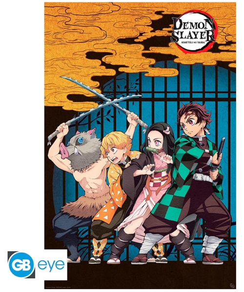 [POSTER] Demon Slayer - Group - Maxiposter (91,5x61)