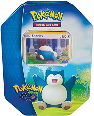 Pokemon GO Snorlax Tin Box - Englisch