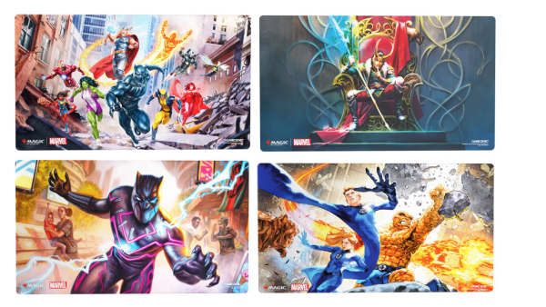 [Zubehör] Gamegenic Magic The Gathering Marvel Super Heroes Shiny Playmat (Auswahl)