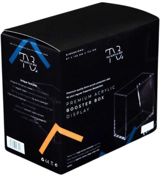 [Zubehör] The Acrylic Box Premium Case für Pokemon Booster Display