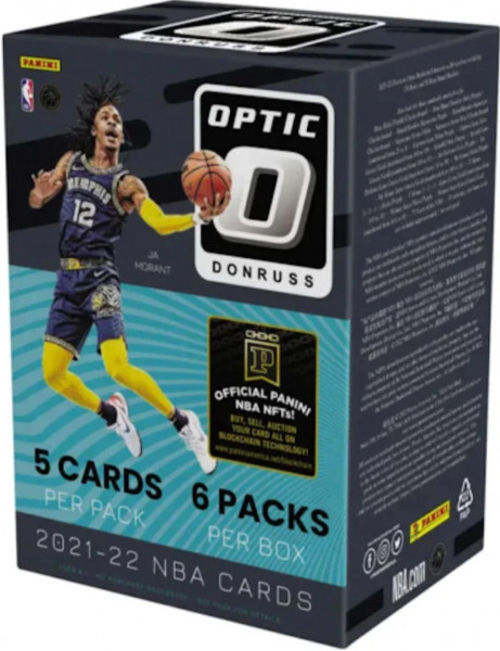 2021/22 Panini Donruss Optic Basketball 6-pack Blaster Box