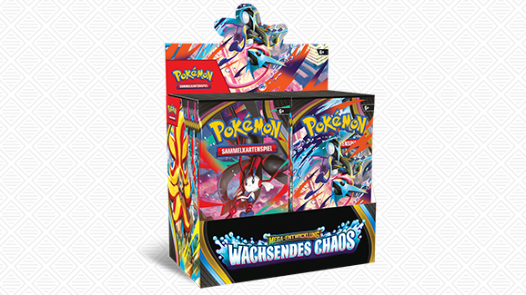[DEU] Pokémon Mega Entwicklung Wachsendes Chaos Booster Display Deutsch – 36 Boosterpacks (Maximale